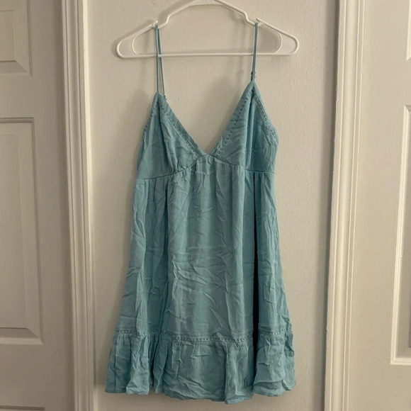 La Hearts Dresses & Skirts - LA Hearts Blue Flowy Sundress